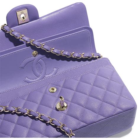 chanel sac a main violet|Chanel 22 bag.